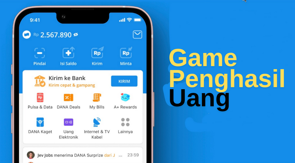 10 Game Penghasil Uang Langsung Cair ke Rekening DANA