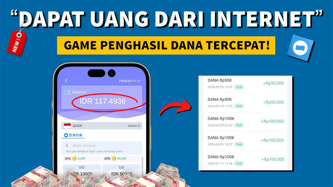Game Penghasil Saldo DANA Gratis Tercepat